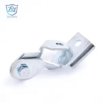 Metalo unistrut sisma kanalo subteno kolono ligo ĉarniro ligo