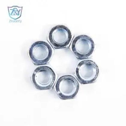 Süsinikteras heks mutter DIN934 Hex peapolt ja pähkli tehas galvaniseeritud