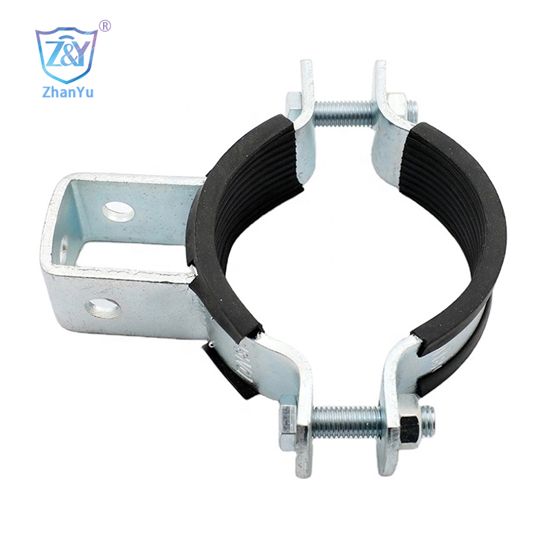 unistrut 通道配件 U 形管吊架带喷水器重型吊架夹带 epdm