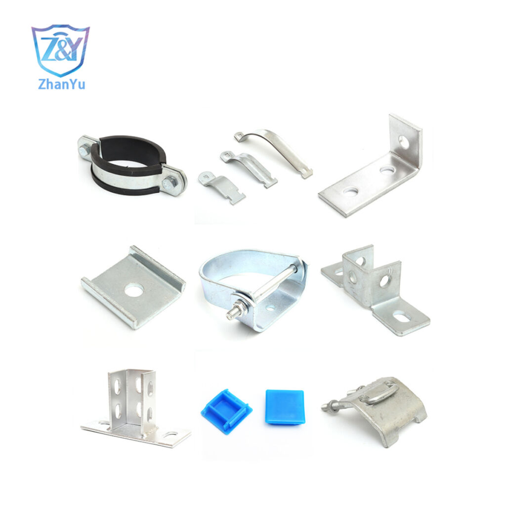 unistrut accessories, 4-Hole 90° Angle Strut Bracket strut channel fitting