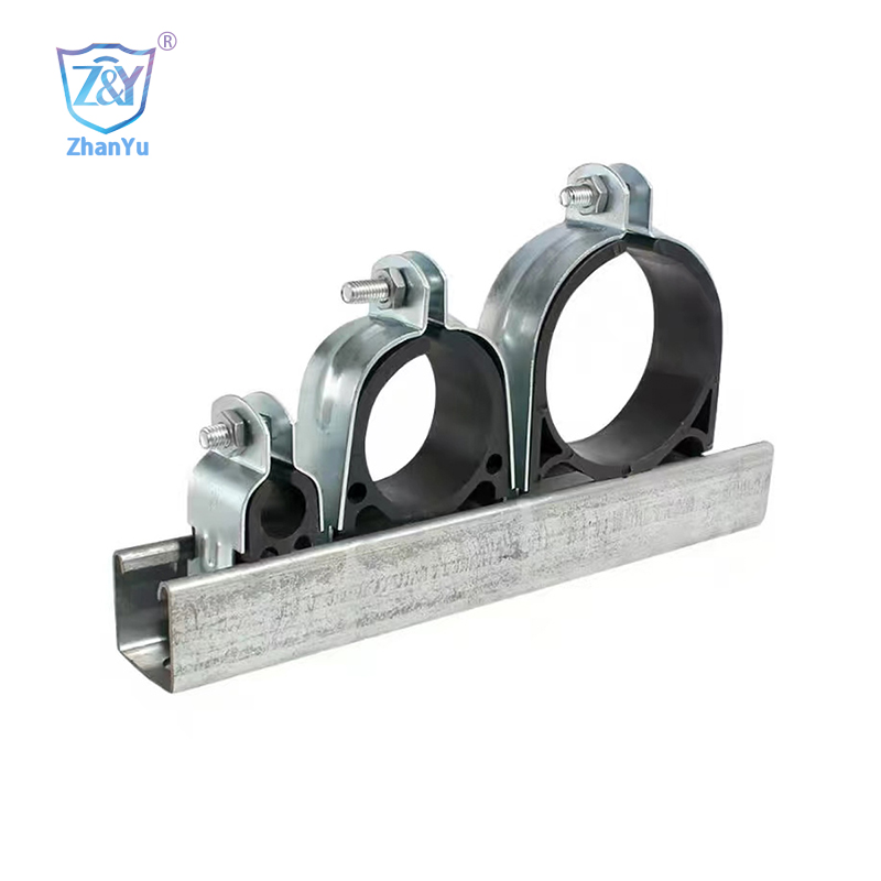 unistrut 通道配件 U 形管吊架 带式支柱安装夹