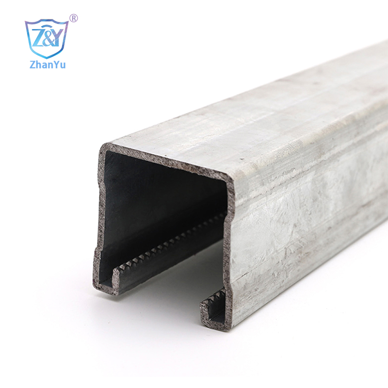 Unistrut Standard Holeless C Channel Strut 1-5/8″x1-5/8″ with HDG, Powder Coating, Zinc