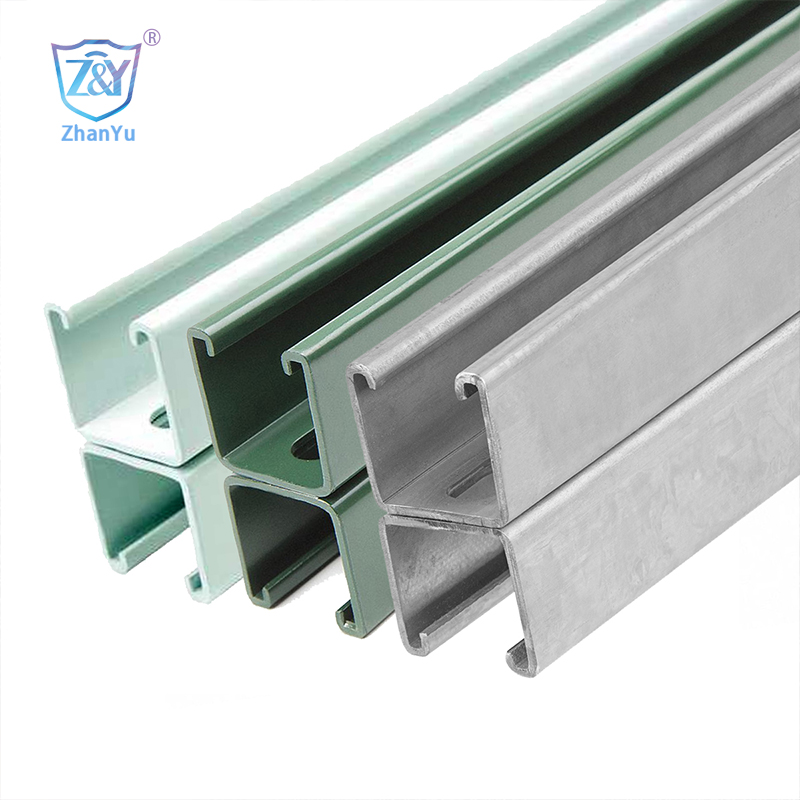 Geriyə Qayıdış Strut Kanalı 1-5/8″x1-5/8″ HDG ilə, Toz Boya, sink.