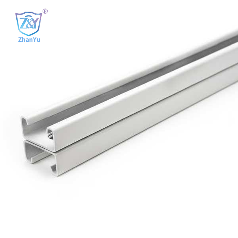 Geriyə Qayıdış Strut Kanalı 1-5/8″x13/16″ HDG ilə, Toz Boya, sink.