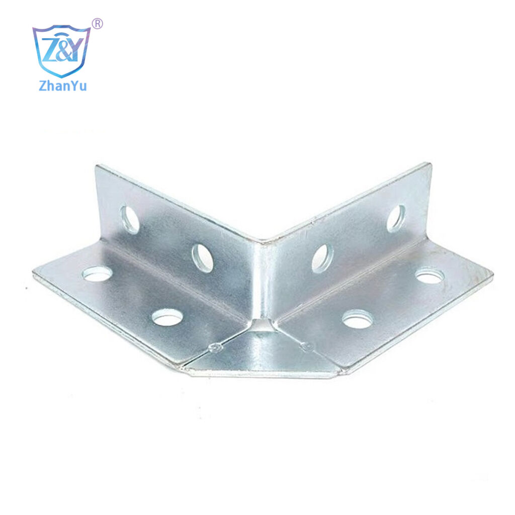 Аксесоари Unistrut Фитинг за канали за подпори 8 дупка ъглов предпазител ъглов код, уплътнение, седлова карта