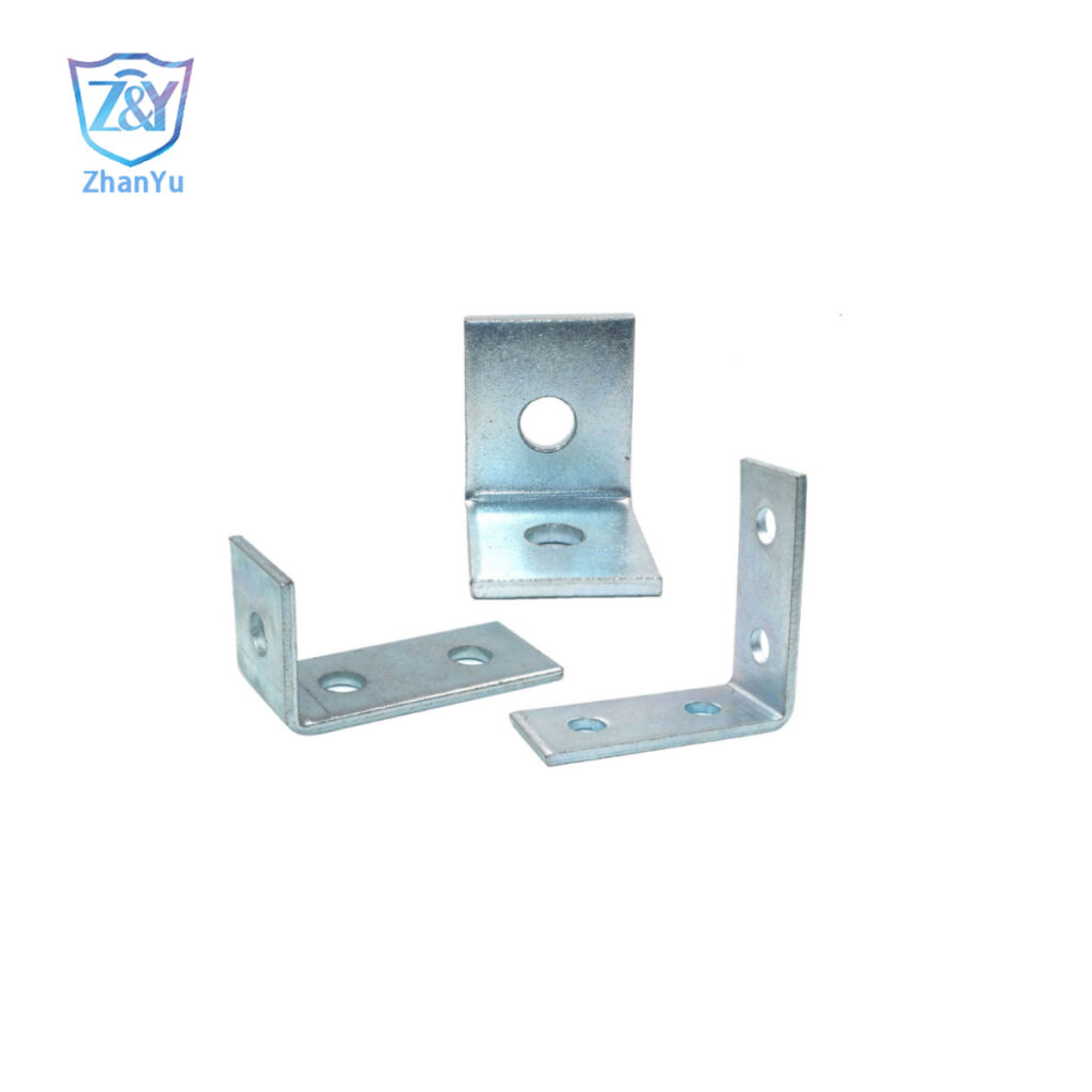 unistrut accessories, strut channel fitting-3 Hole Flat Plate Connector Bracket
